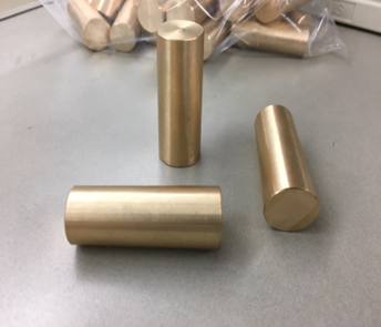 砲金製プラグ製作